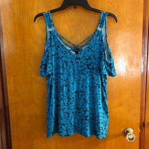 Rock & Republic Cold Shoulder Top